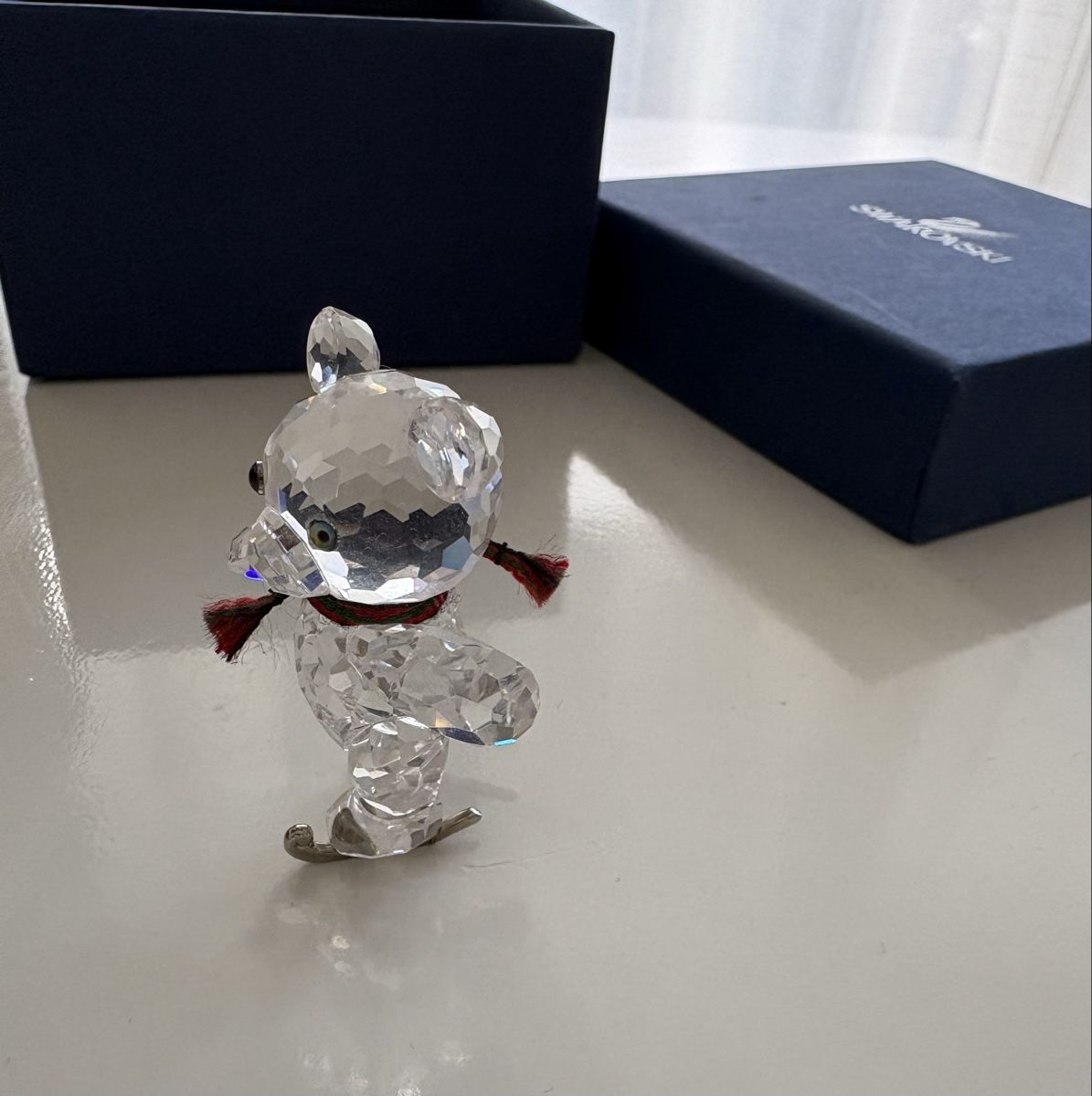 Swarovski Statuette: Swarovski Bär mit Schlittschuhen – Nuovo (secondo la descrizione) da Wald ZH venduto da Valiballi 1
