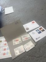 Enveloppes commémoratives suisses 1997-2000, état neuf, lot 