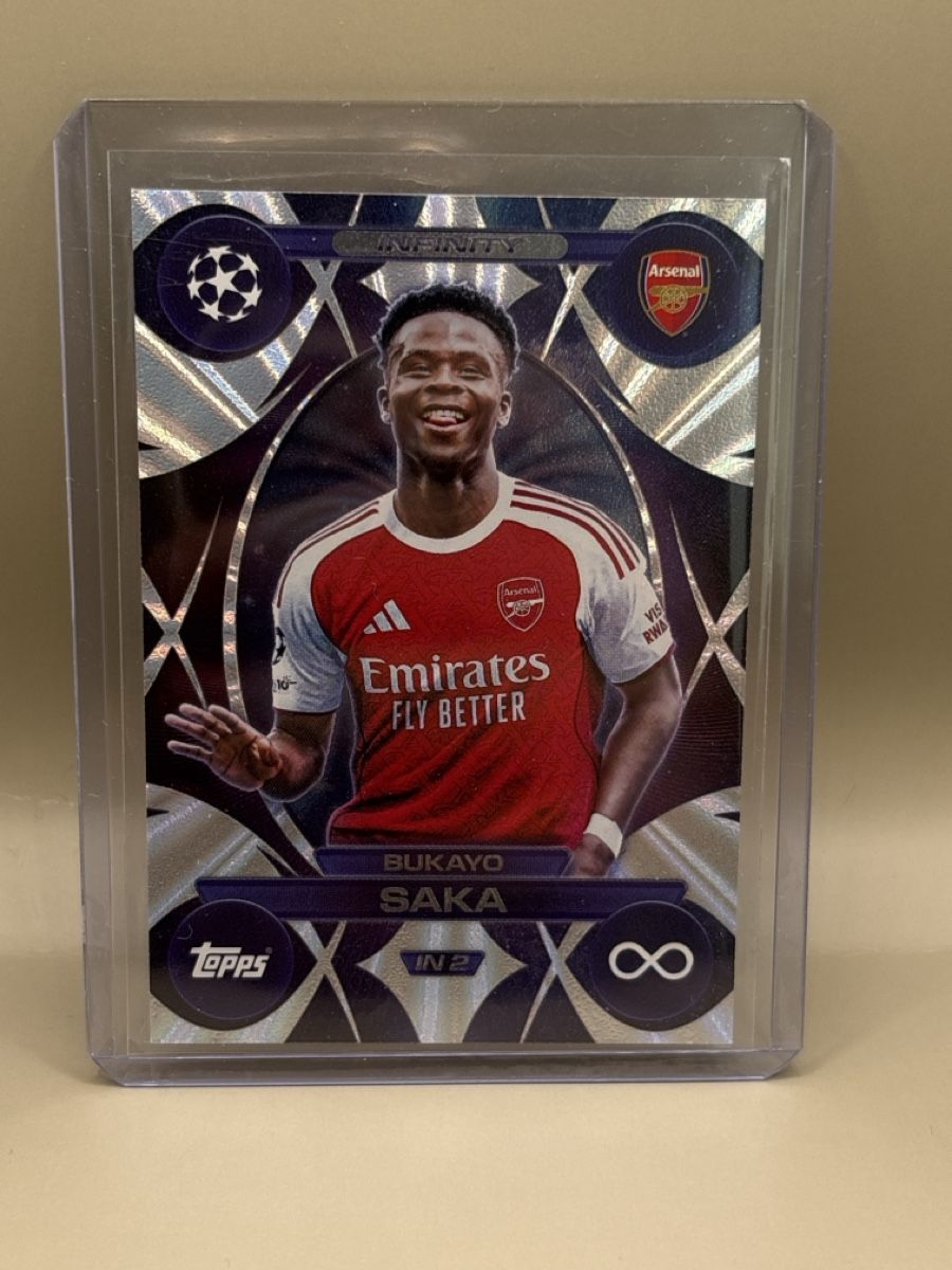 Topps Carte collezionabili: Bukayo Saka - Infinity - Topps – Nuovo (secondo la descrizione) da Oberbuchsiten venduto da Bananefrappe93