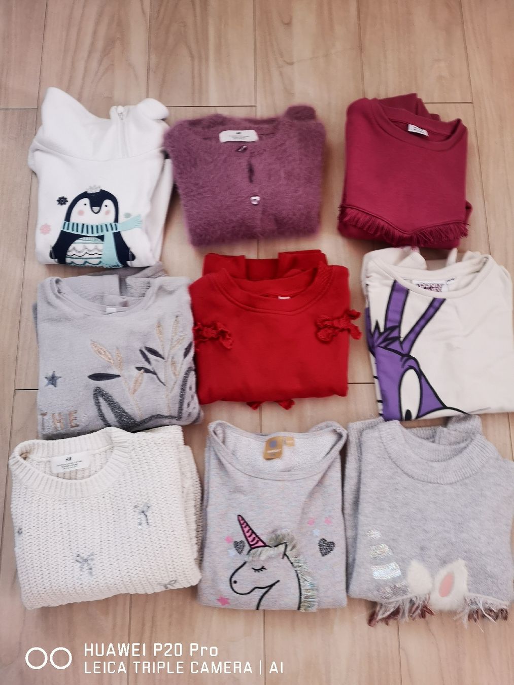 Lotti & Set di vestiti: Kleiderpaket Pullover langarm, Gr. 128 – Usato da Balterswil venduto da Ade0606