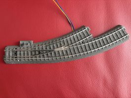 MÄRKLIN 24671 Bogenweiche links mit El. Antrieb