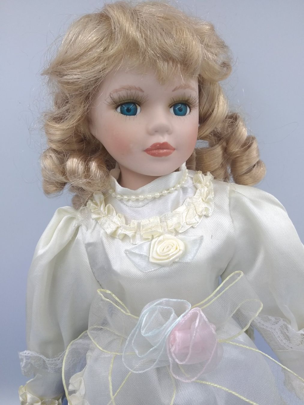 Puppen: Porzellan Puppe 40 cm – Neu und originalverpackt aus Bäch SZ von Swissy46 2