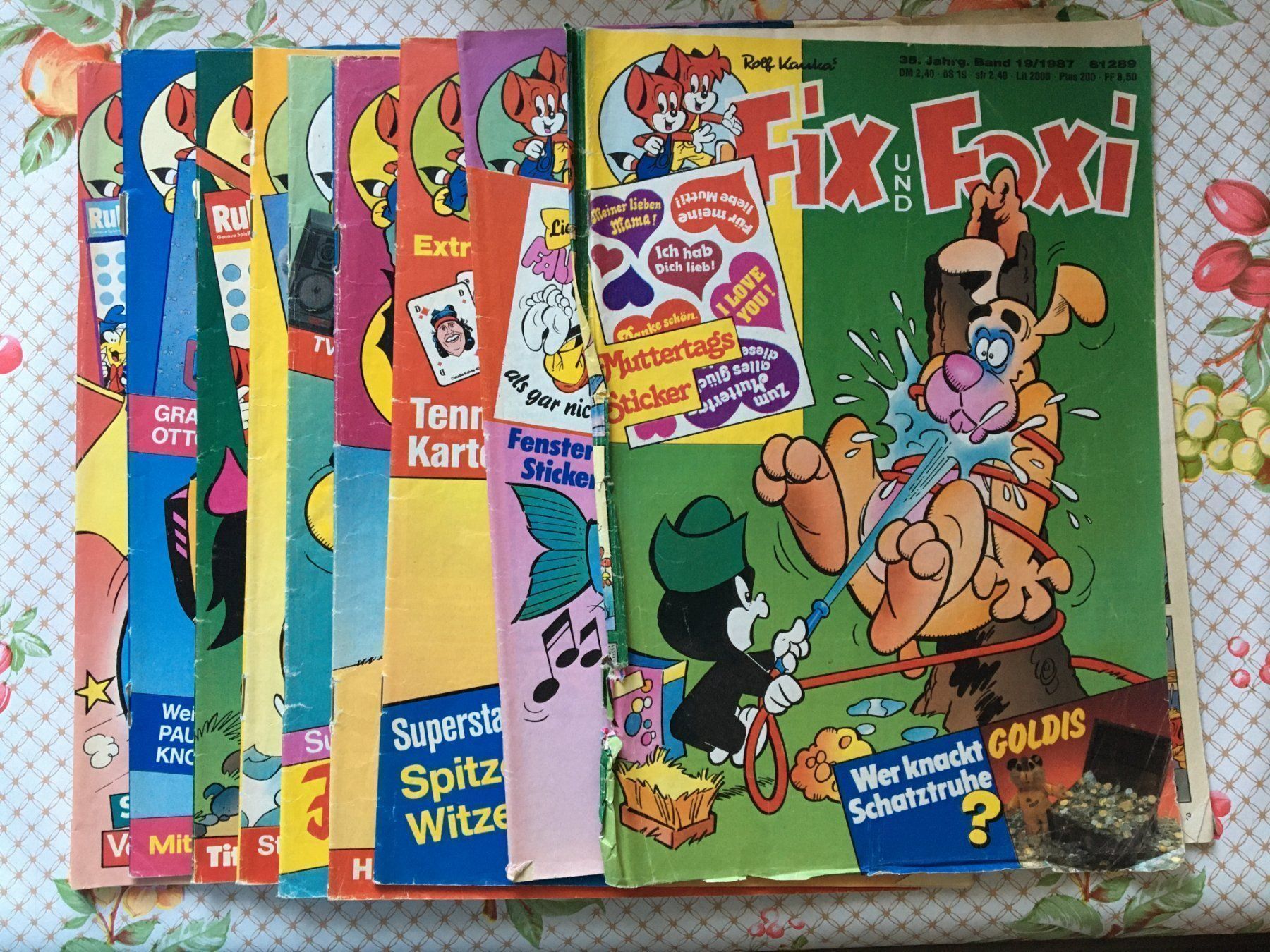 Fumetti: Fix & Foxi 1987 (35Jg) 10 Heft – Usato da Pratteln venduto da 66werni