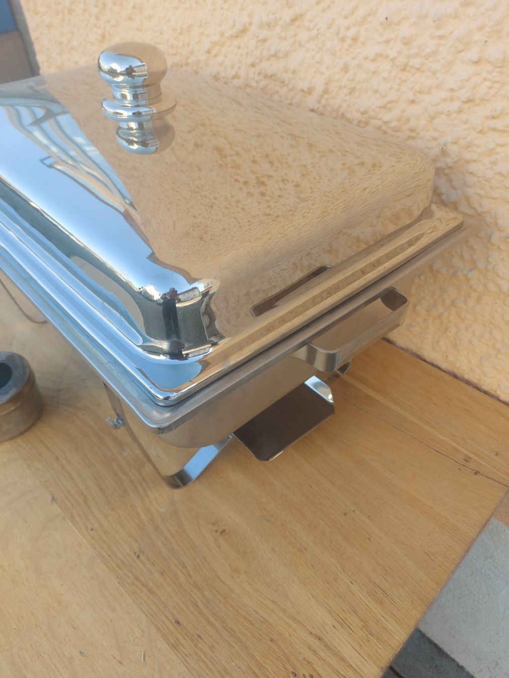 Elettrodomestici da cucina: Edelstahl Chafing Dish / Rechaud "Sprinter" – Usato da Rheinau venduto da profitronic.shop 2