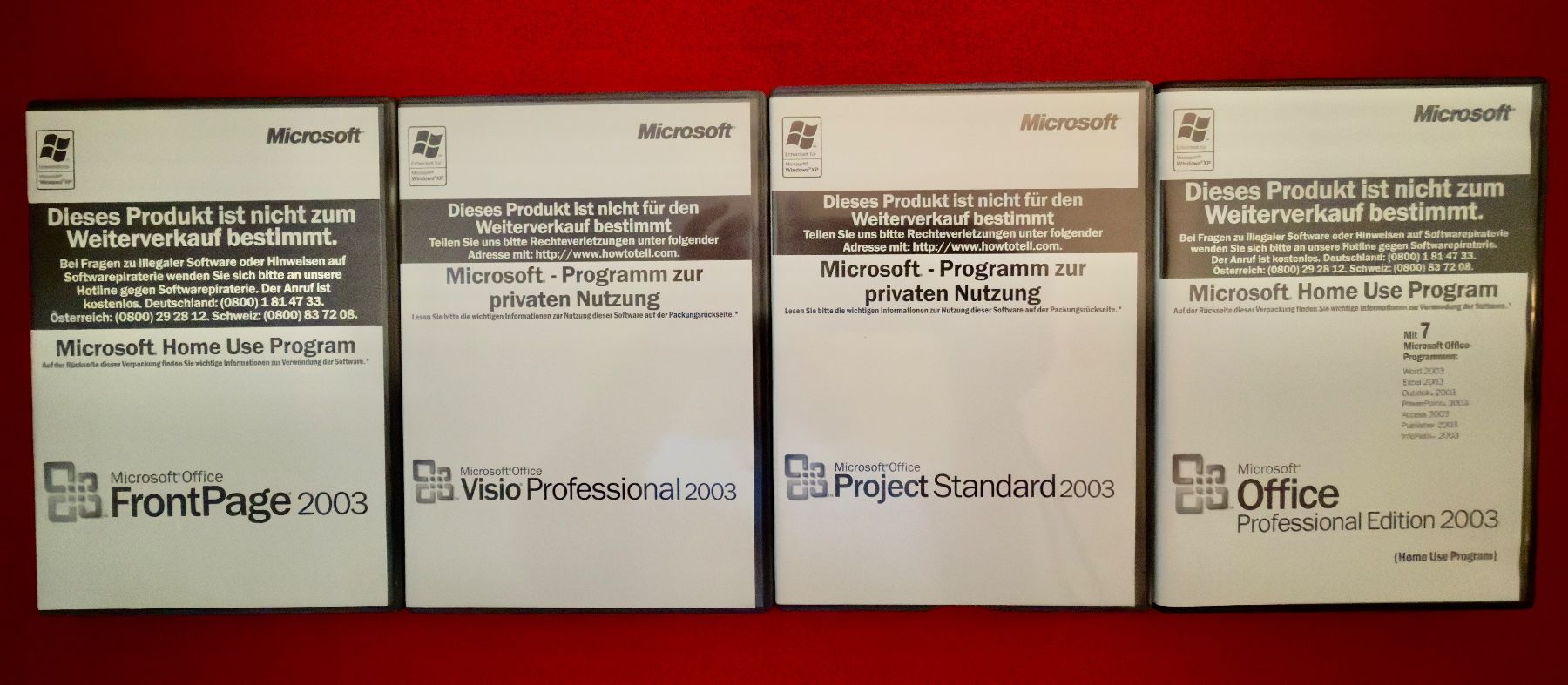Microsoft Software: DVD's  Microsoft - Office Divers – Usato da Bern venduto da leilani_hika