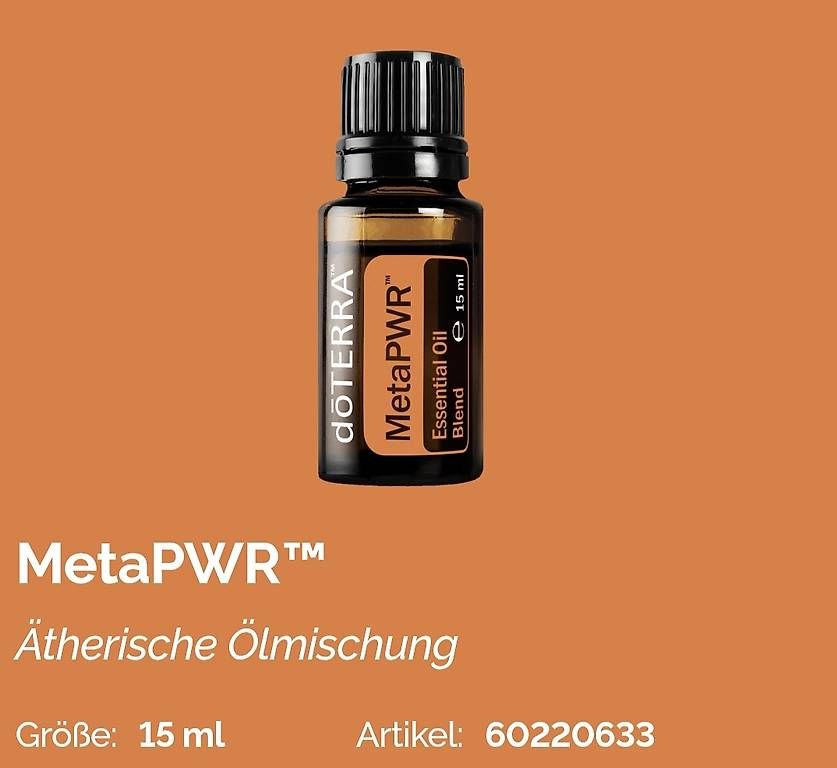 Doterra Oli essenziali: Doterra Meta PWR Öl – Nuovo e nell'imballaggio originale da Lyss venduto da Infinia