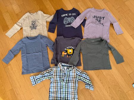Langarm Shirt/Shirt Set/Paket Gr.86