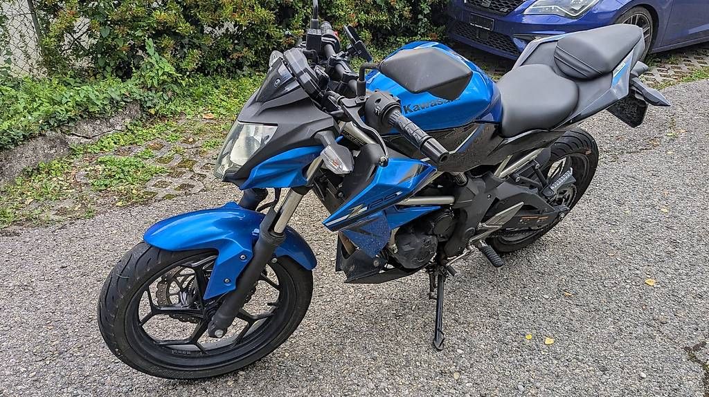 Kawasaki Strasse: Kawasaki Z125 – Gebraucht aus Cressier NE von Quikain