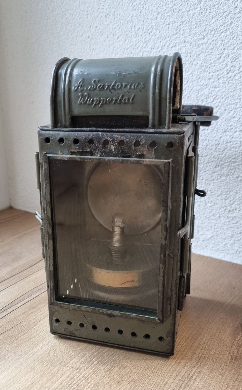 Lampade: Karbidlampe A.Sartorius Wuppertal – Usato da Ormalingen venduto da ersahisi