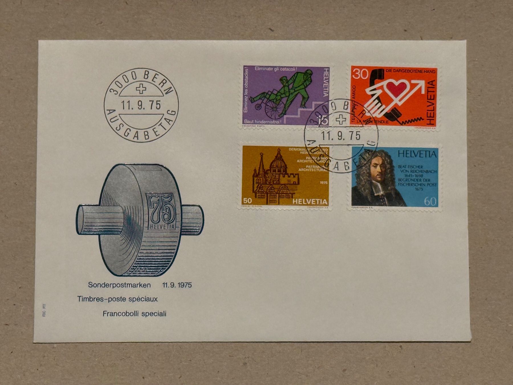 Tutti i francobolli: 568-571, FDC – Usato da Aarau venduto da hilde47