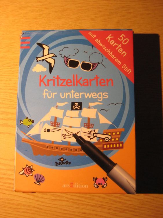 Kritzelkarten für unterwegs Kaufen auf Ricardo