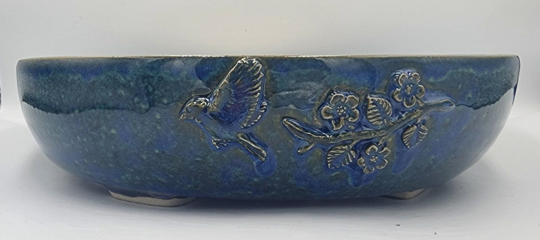 Vasi per fiori: Neu Handgemachte Bonsaischale mit Relief  Steinzeug – Nuovo (secondo la descrizione) da Basel venduto da TKpottery