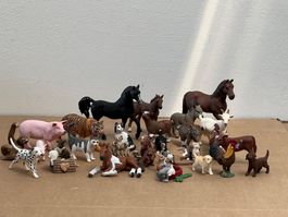 28 neuwertige Schleich Tiere