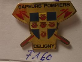 1 Feuerwehr Sapeurs Pompiers Celigny Pin (F160)