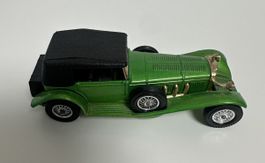 Modellauto Matchbox 1928 Mercedes Benz by SS grün