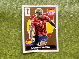 Carte Panini Extra FIFA World Cup 2026 Lamine Yamal