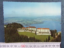 BÜRGENSTOCKHOTELS FLUGAUFNAHME ZAUGG AERO-FOTO 1966 ONW AK