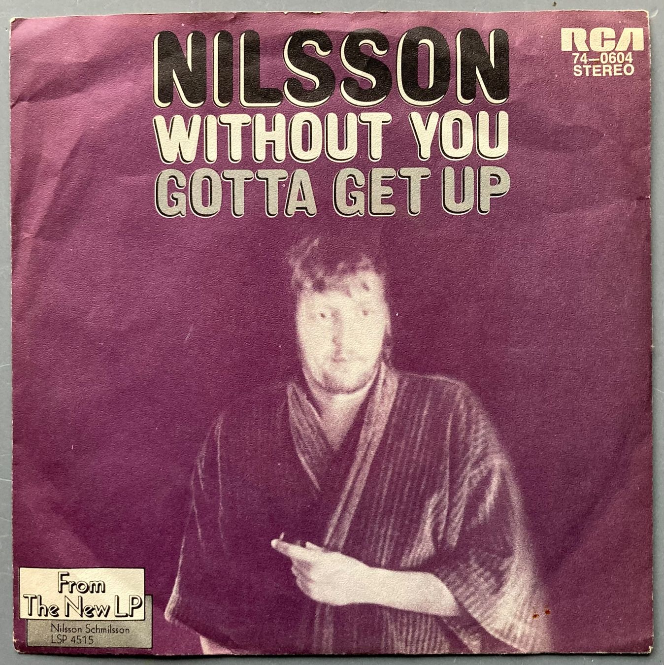 Schallplatten: NILSSON - WITHOUT YOU – Gebraucht aus Poliez-Pittet von Newtown-Records