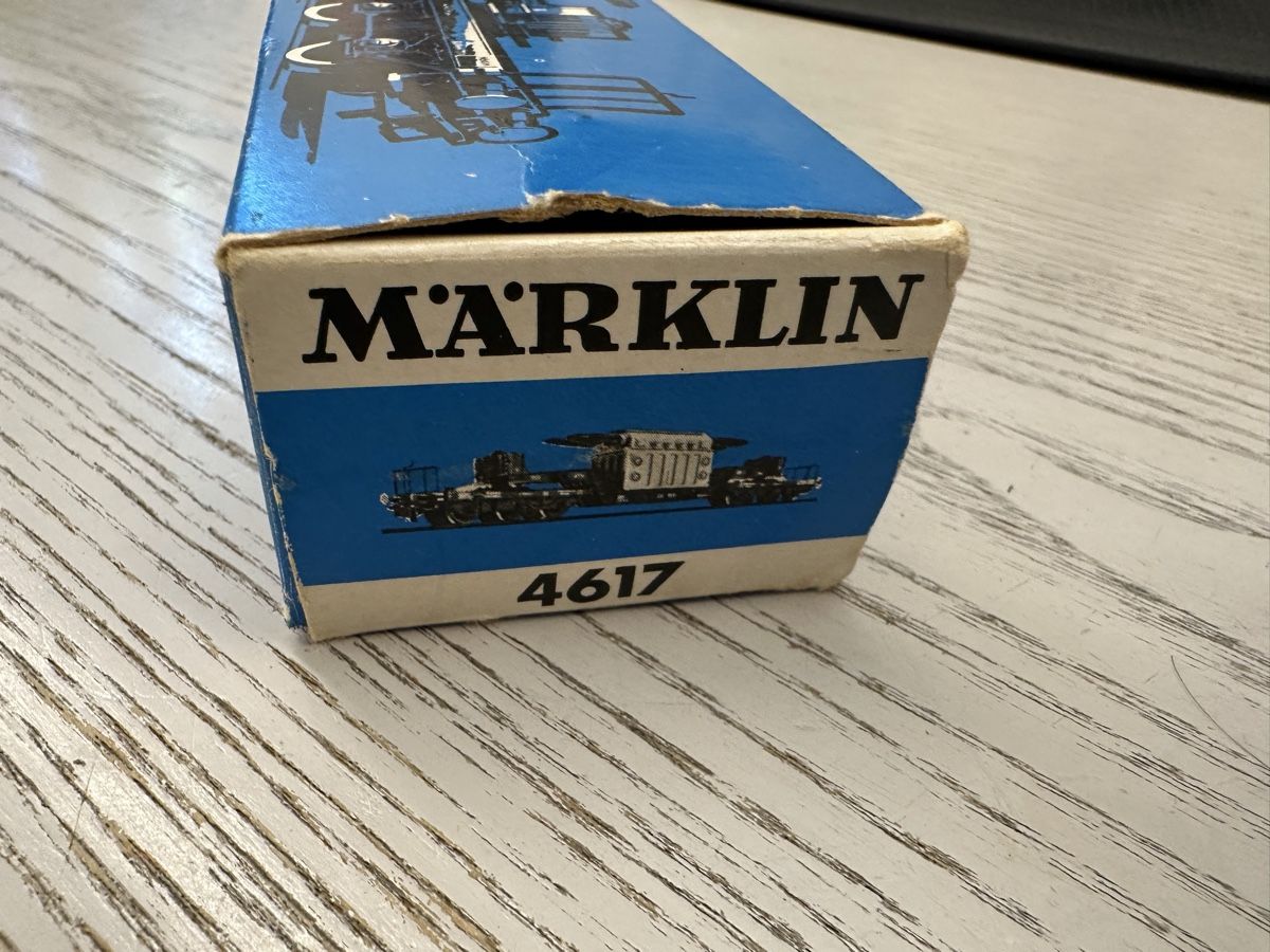 Märklin Modellini di ferrovie: Märklin 4617 Transformatorwagen – Usato da Lupsingen venduto da New-Haven 3