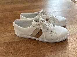 Ralph Lauren Sneaker weiss goldfarben wie neu