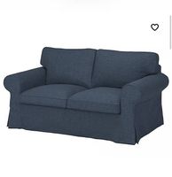 ikea ektorp 2er sofa Bezug kilanda blau