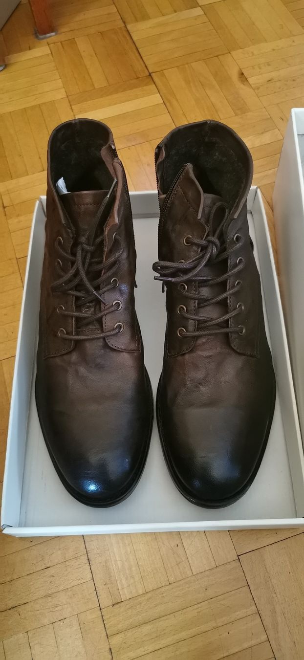 Scarpe da uomo: Chaussures brunes 44 – Nuovo e nell'imballaggio originale da Genève venduto da vins50