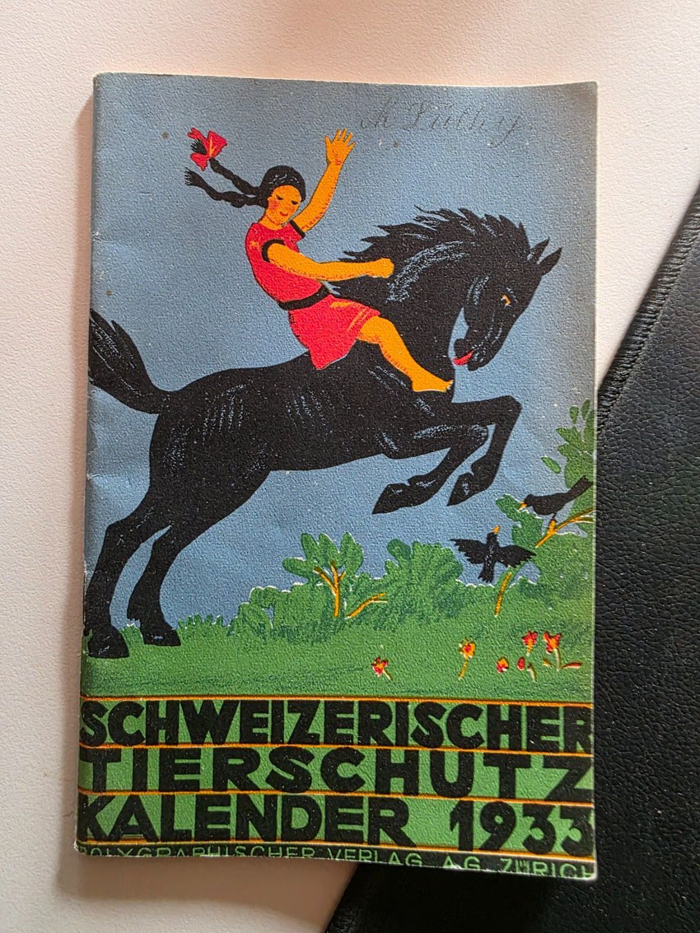 Bücher: Schweizerischer Tier Schutz Kalender 1933 – Gebraucht aus Walterswil BE von Lonitti