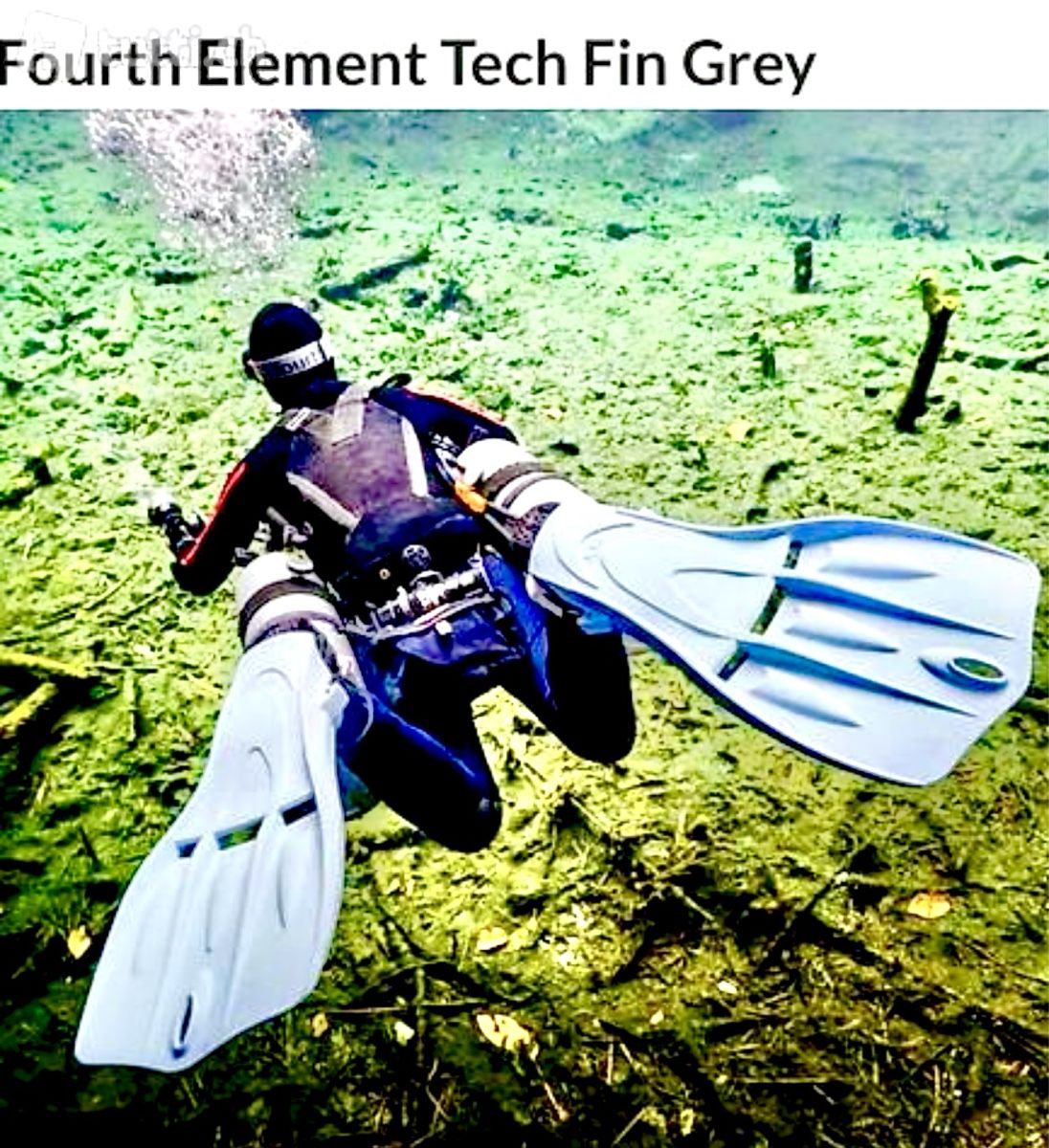 Pinne, Maschere & Boccagli: Fourth Element Tech-Flossen, mit Spring Straps NEU!!! – Nuovo (secondo la descrizione) da Beckenried venduto da Easytrading4you