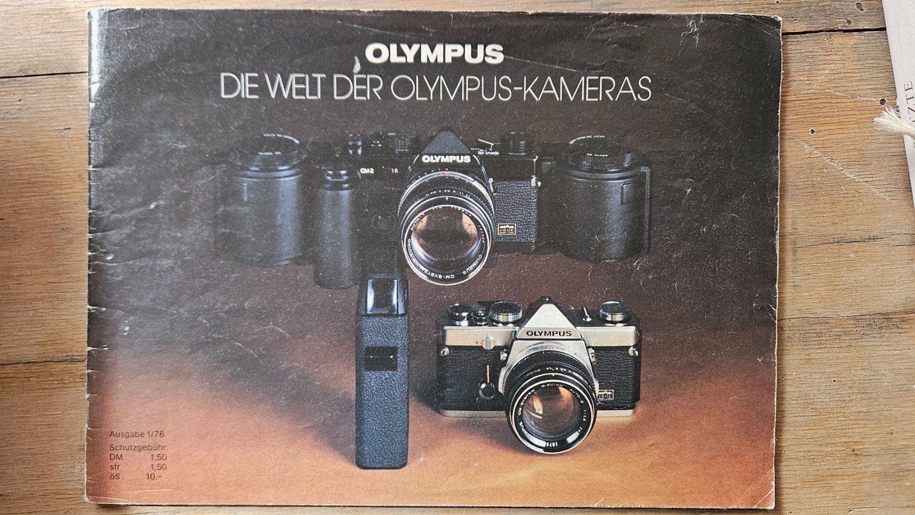 Documenti: Prospekt Olympus 70er Jahre – Usato da Thun venduto da Mirweb