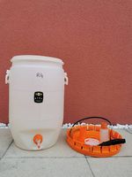 Cuve de fermentation capacité 60 litres en PE alimentaire 