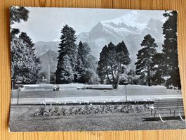 Bad Ragaz - Kuranlagen mit Falknis - AK 1957