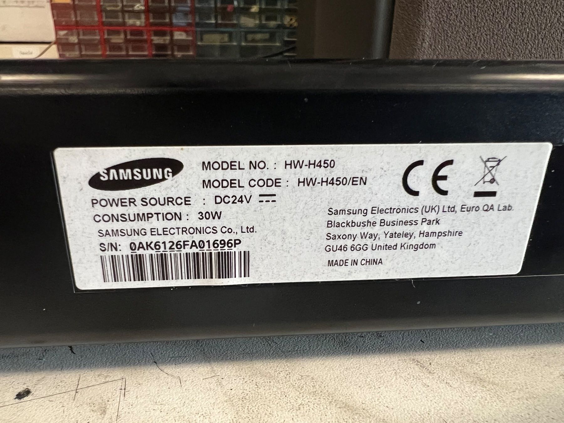 Samsung Heimkino: Barre de son Samsung HW-H450 – Gebraucht aus Cossonay-Ville von inf_2fds 3