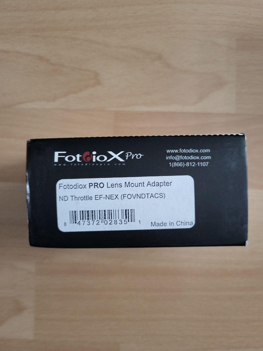 Adattatori foto: FotodioX Adapter Canon EF/EF-S auf Sony E-Mount mit ND – Usato da St. Gallen venduto da DarioB77 1