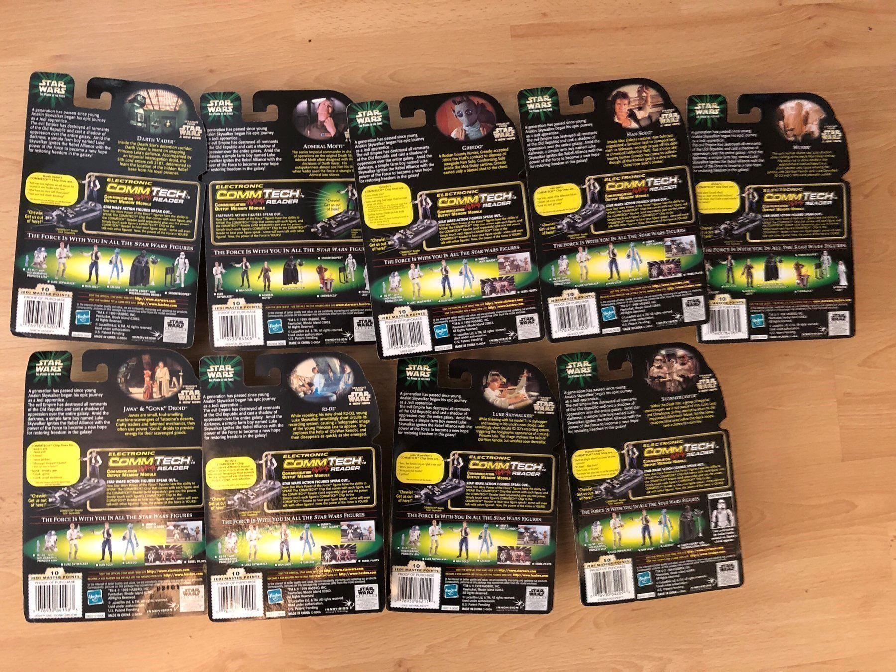 Star Wars Figuren: Star Wars Kenner Comtech 9 von 10 – Neu und originalverpackt aus Horn von HanSolo. 1