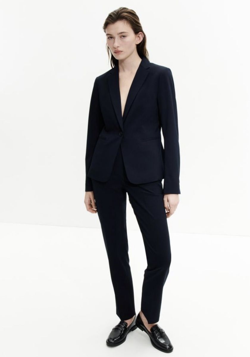 H&M Giacche: H&M - Blazer in Navy – Nuovo (secondo la descrizione) da Zürich venduto da CBN_Fashion 4