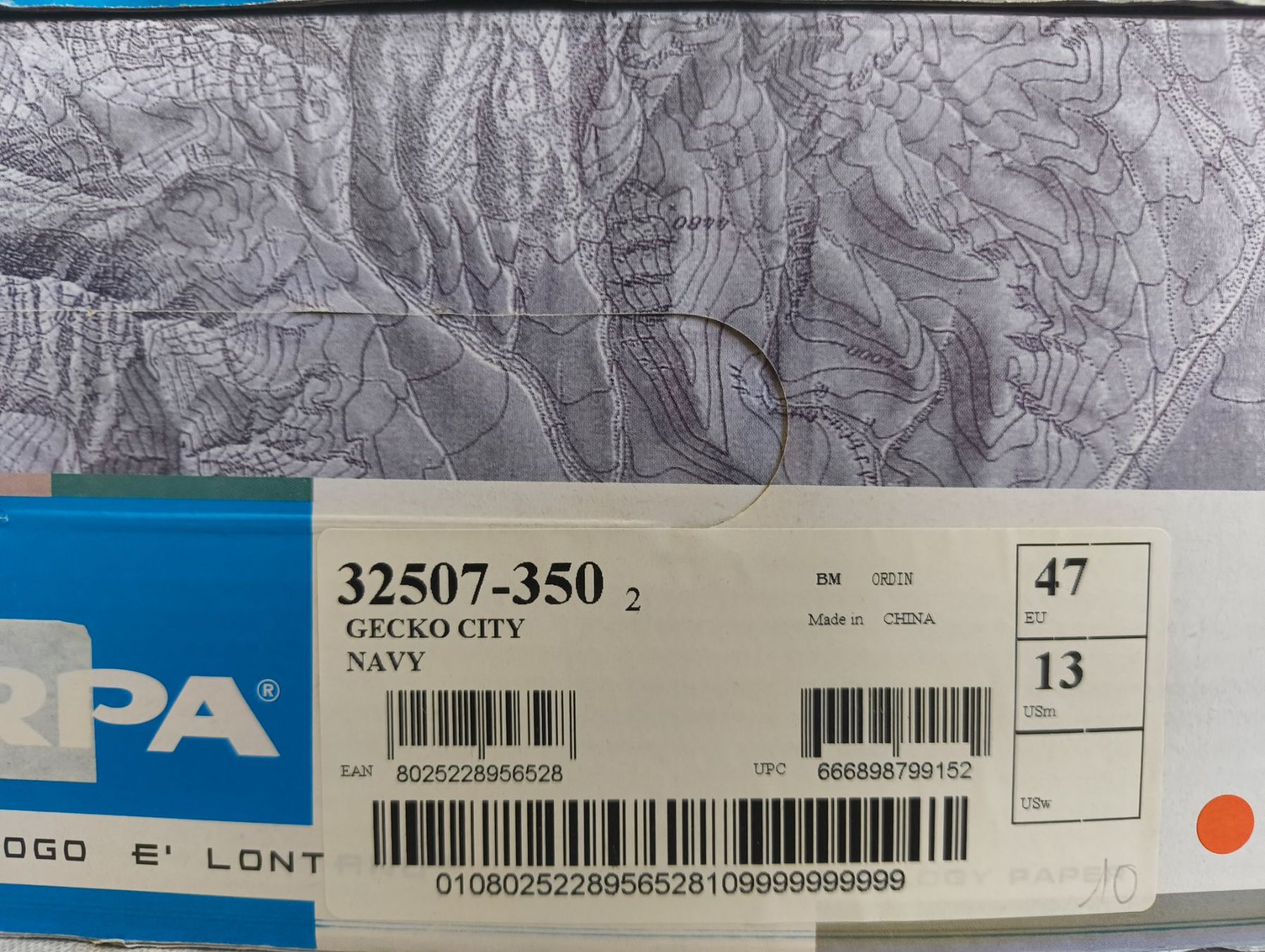 Scarpa Herrenschuhe: SCARPA Gecko City Navy Grösse 47 – Neu und originalverpackt aus Uitikon Waldegg von PJLS1 5