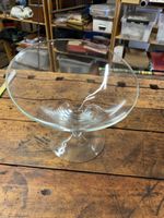 Elegante alzata in vetro trasparente - perfetta per dolci!