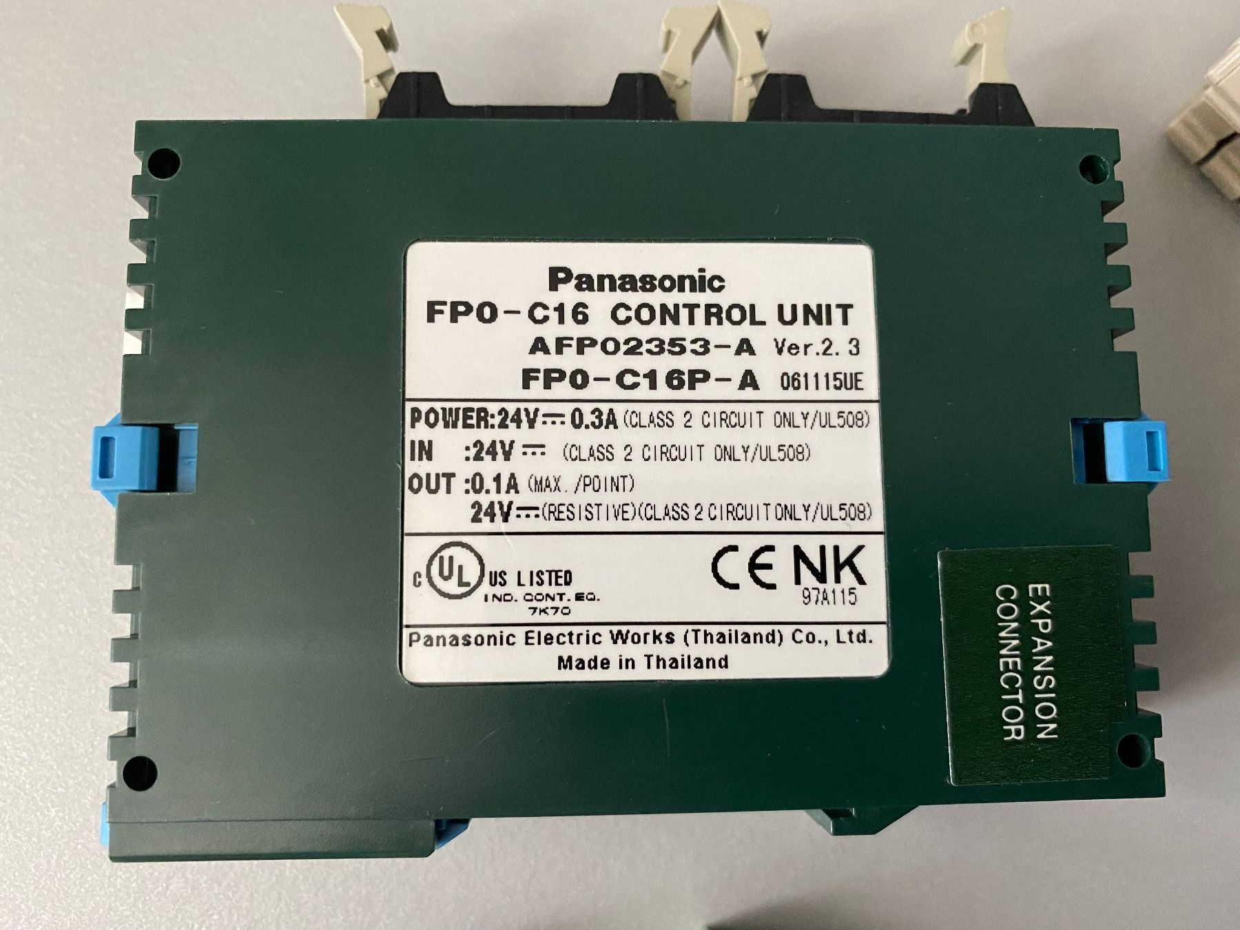 Stromzufuhr: Panasonic FP0-C16 - A Control Unit und Diverses Zubehör – Gebraucht aus Langwiesen von Restposten-24 1