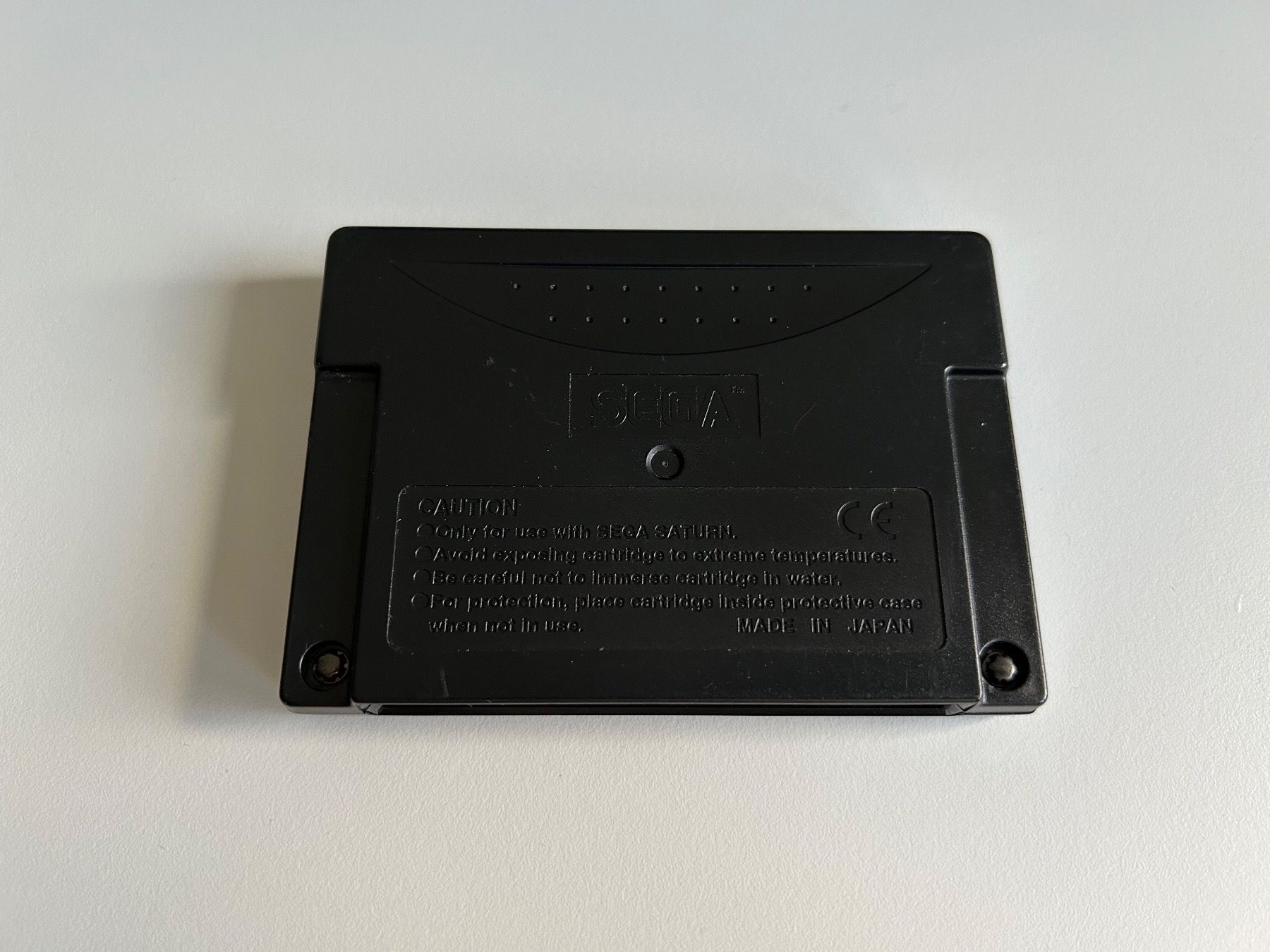 Sega Consoles: Sega Saturn Memory Backup Cart Schwarz – D'occasion à Belp par retrovideogamers 1