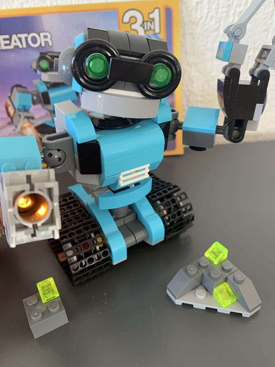 Lego Kit di costruzioni: Lego Creator Roboter 31062 mit Leuchtstein – Usato da Bubikon venduto da nba01 2