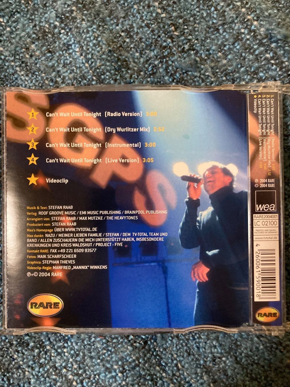 CD: Max - Can‘t Wait Until Tonight – Usato da Lützelflüh-Goldbach venduto da Deiv4 1