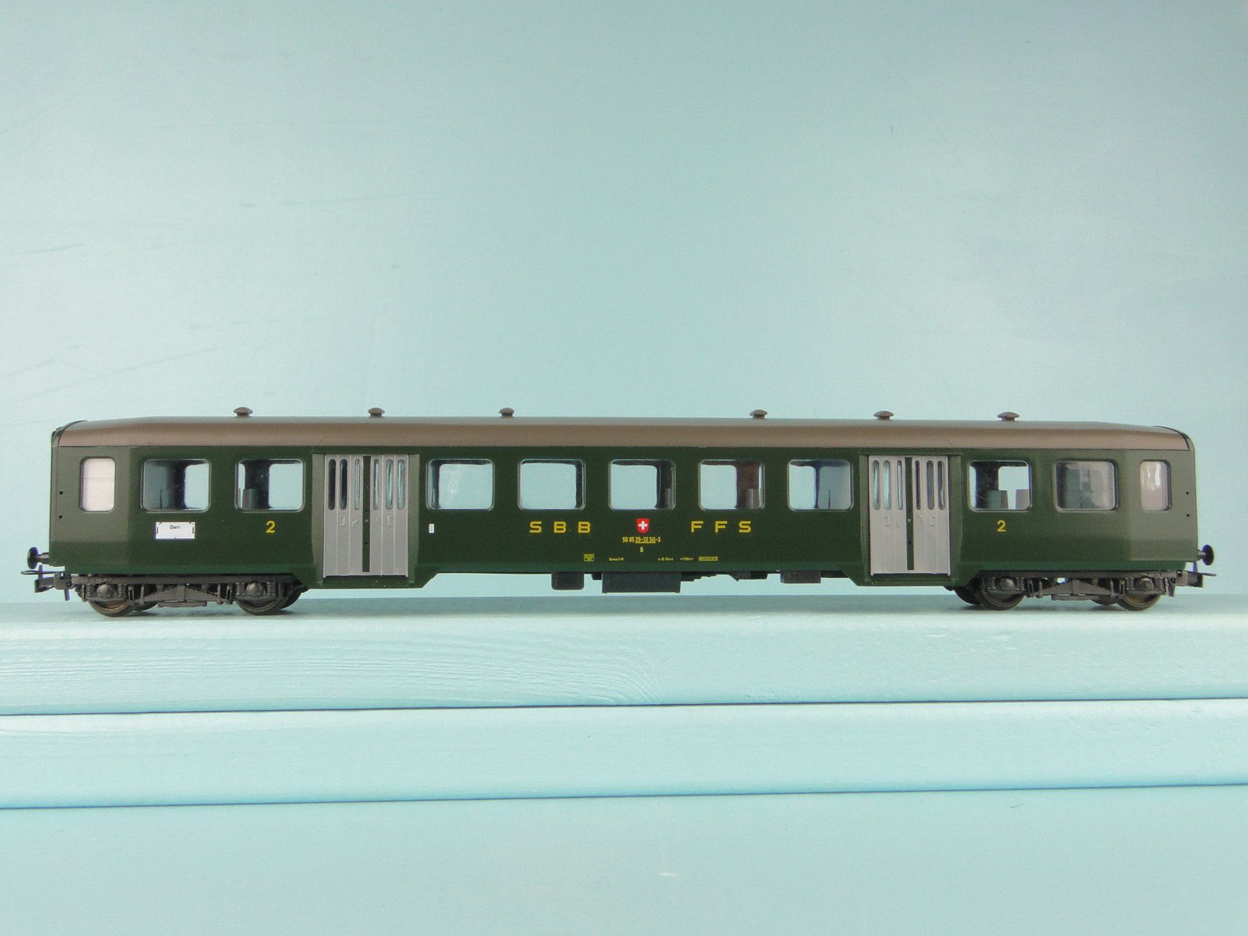 Liliput Modelleisenbahnen: Liliput 876 50 SBB Leichtstahl 2 Kl. – Gebraucht aus Bülach von  7