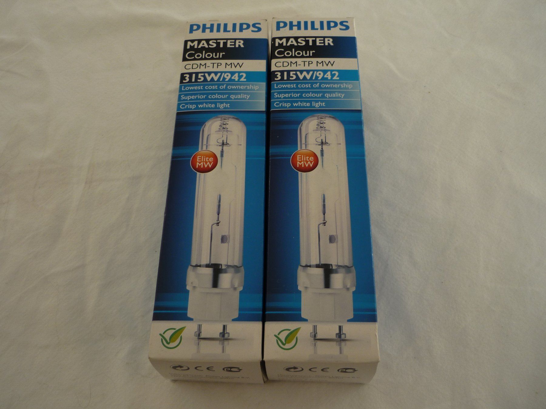 Philips Lampen: 2x Philips Master Colour CDM - TP MW 315W/942 Elite – Neu und originalverpackt aus Beringen von Flatretriever
