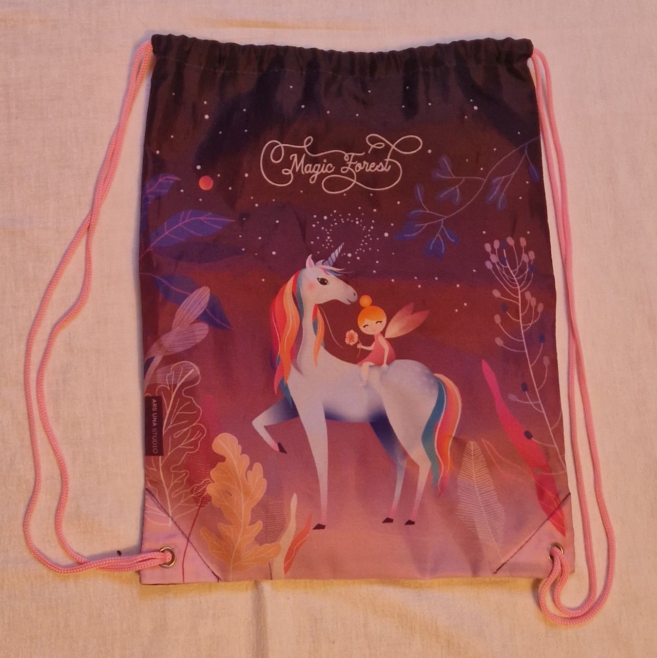 Borse & Zaini: Magic Forest Einhorn Schulrucksack Lila inkl. Turnbeutel – Usato da Muri b. Bern venduto da rol_xtf8 9
