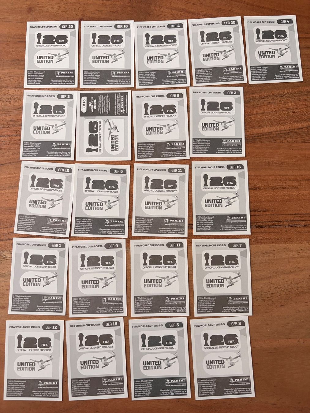 Panini Carte collezionabili: Panini Deutschland GER 2026 – Usato da Solothurn venduto da rah_g92d 1