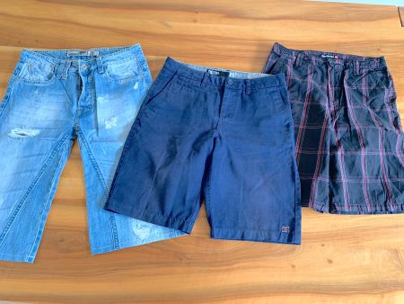 Hosenset Shorts BermudasGr 28 Alcott, DC, Quicksilver