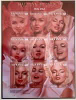 1995 Guyana Bogen   ** Marilyn Monroe