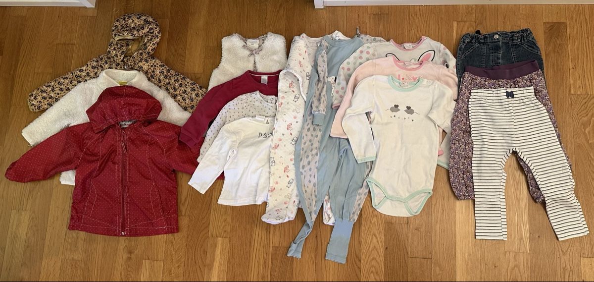 Lotti & Set di vestiti: Kleiderpaket Mädchen Gr. 86 – Usato da Ennetbaden venduto da Sasa_54008