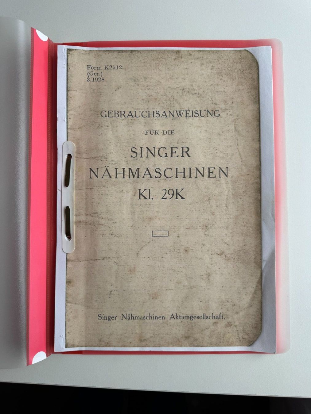 Singer Macchine da cucire: Antike Singer 29K33 Schuster-/Ledernähmaschine – Usato da Dänikon ZH venduto da are_fz7m 9
