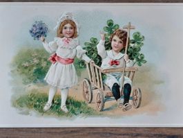 Ansichtskarte Kinder antik